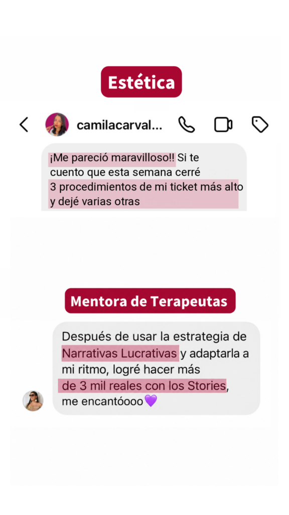 Depoimentos espanhol (STORY)